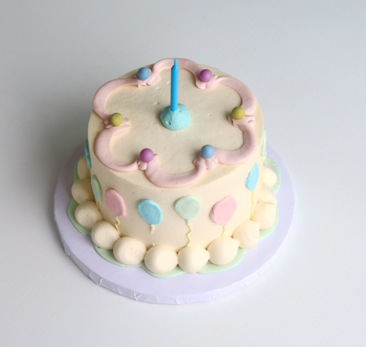 Balloon Party Cake
