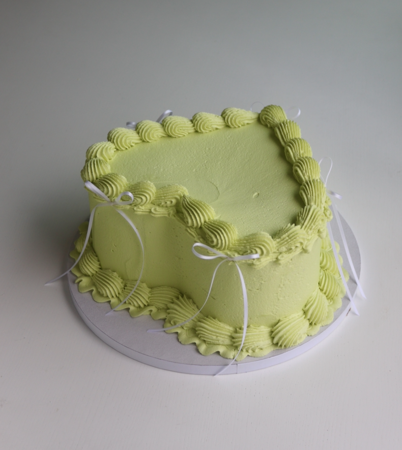 Vintage Heart Cake