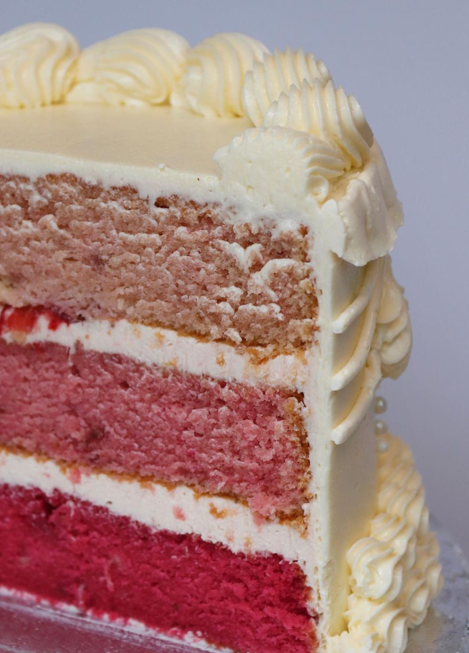 Pink Champagne Party Cake