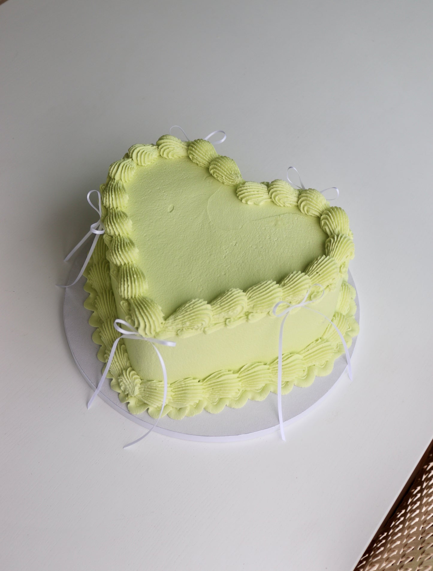 Vintage Heart Cake