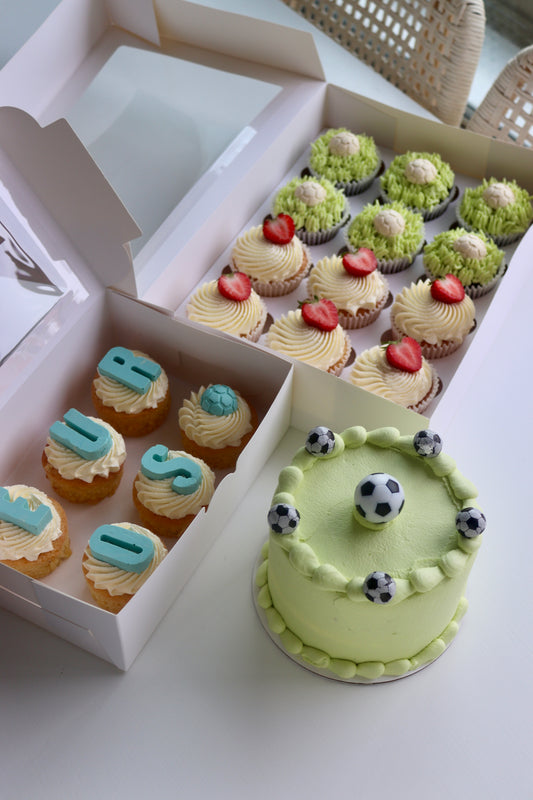 Letter Cupcakes