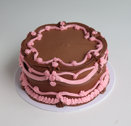 Raspberry & Belgian Chocolate Cake
