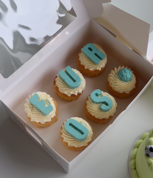 Letter Cupcakes