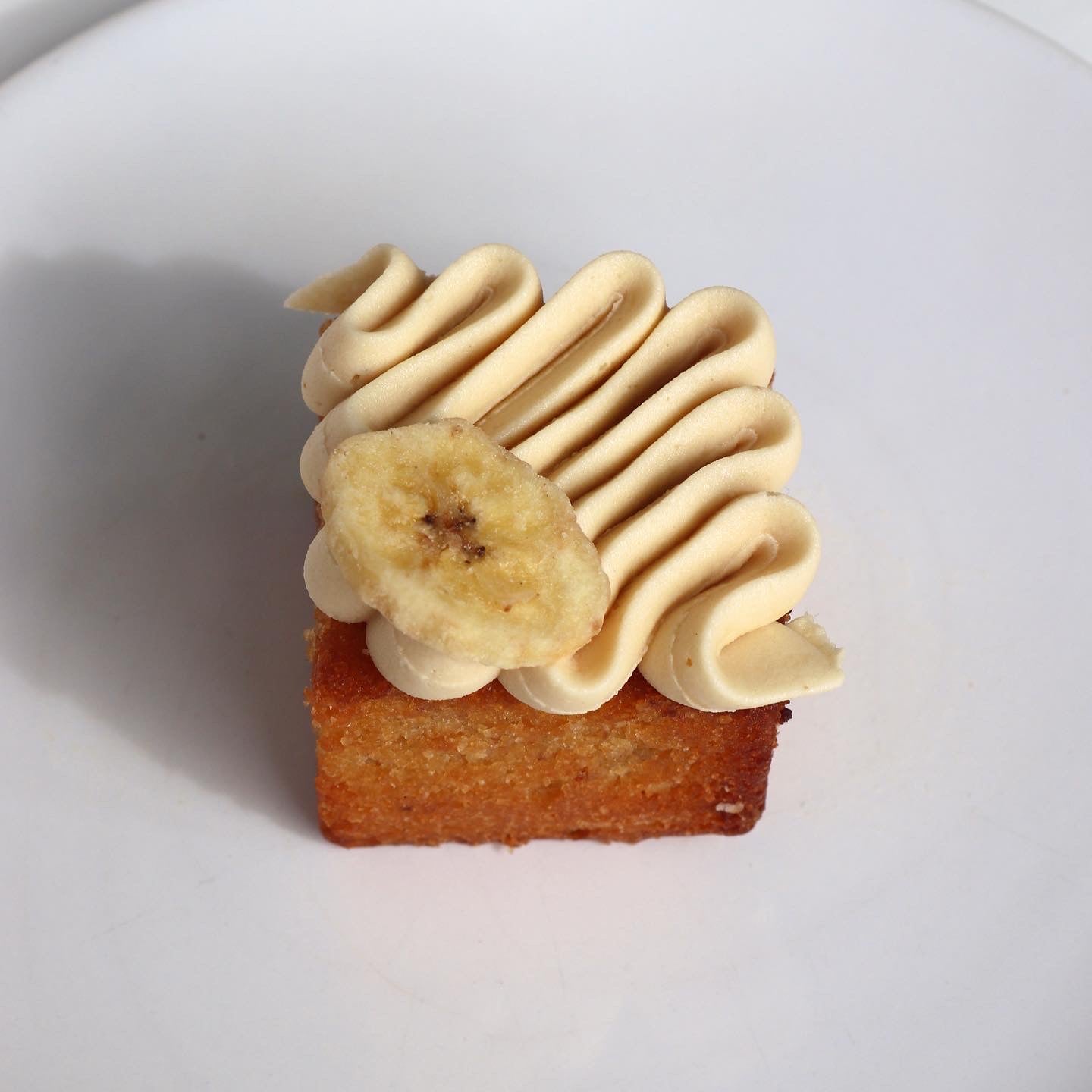 Banana, Almond and Banana Salted Caramel Mini Cake