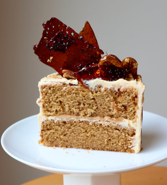 Pecan Praline Crunch Cake