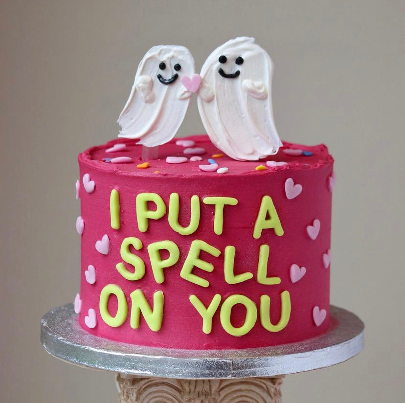 Spooky Love Cake