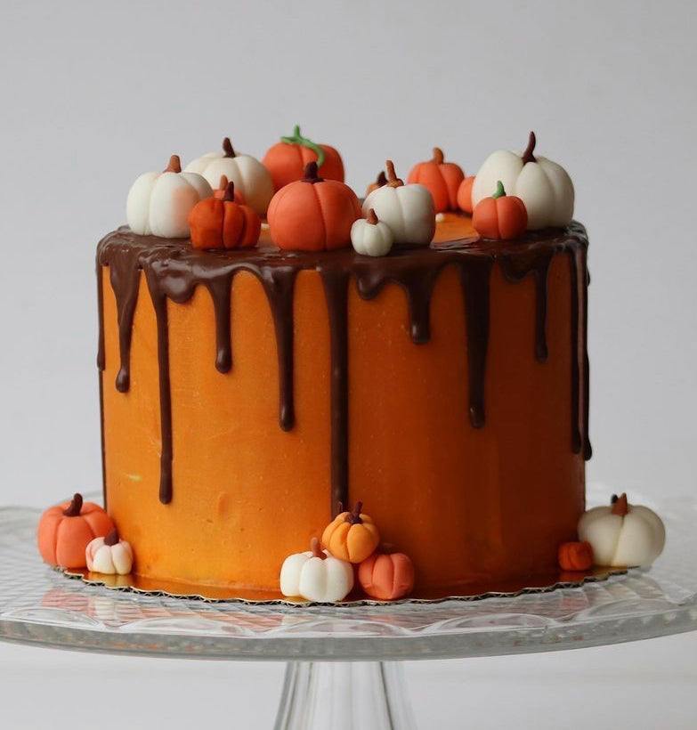 Chocolate Orange Pumpkin Cake – Flour Baby Bakery