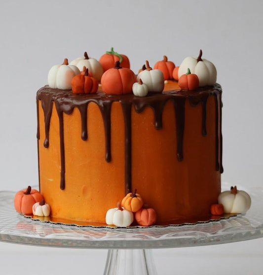 Chocolate Orange Pumpkin Cake