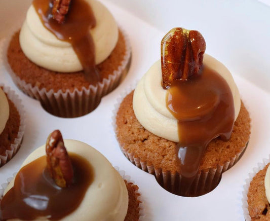 Pecan Praline Cupcakes
