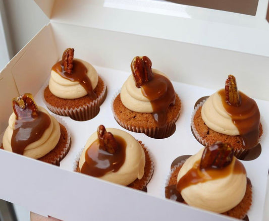Pecan Praline Cupcakes
