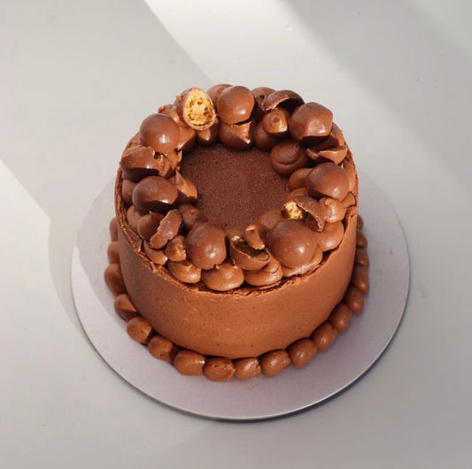 Malted Chocolate Cake