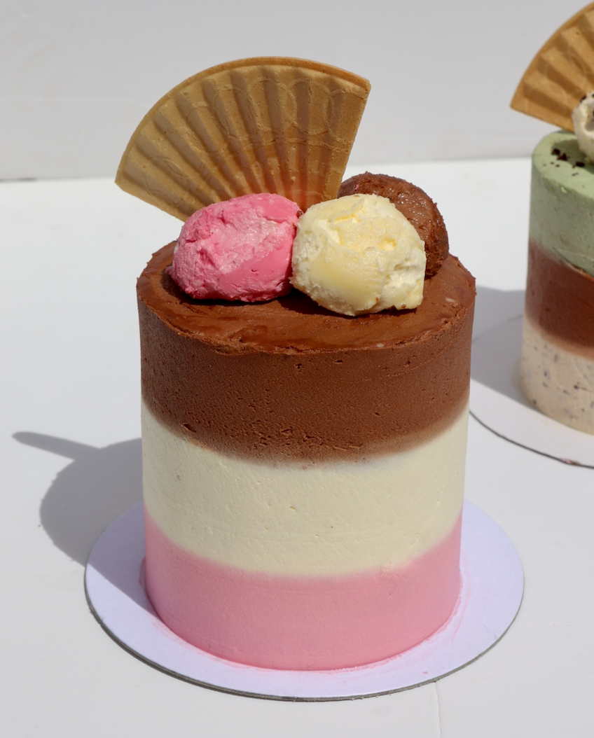 Neapolitan Cake