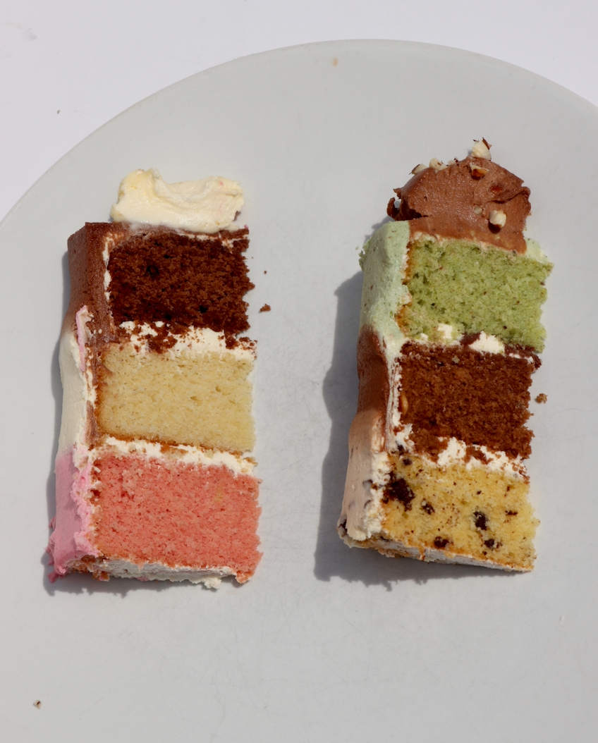 Neapolitan Cake