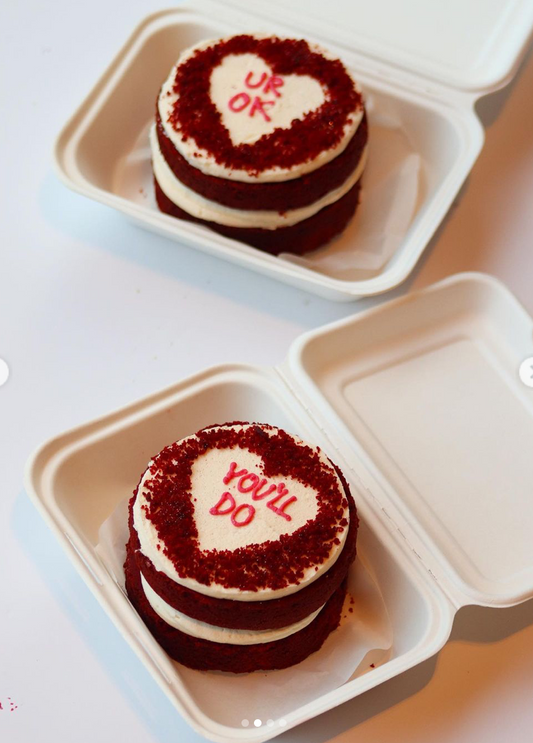 Love Note Mini Cake