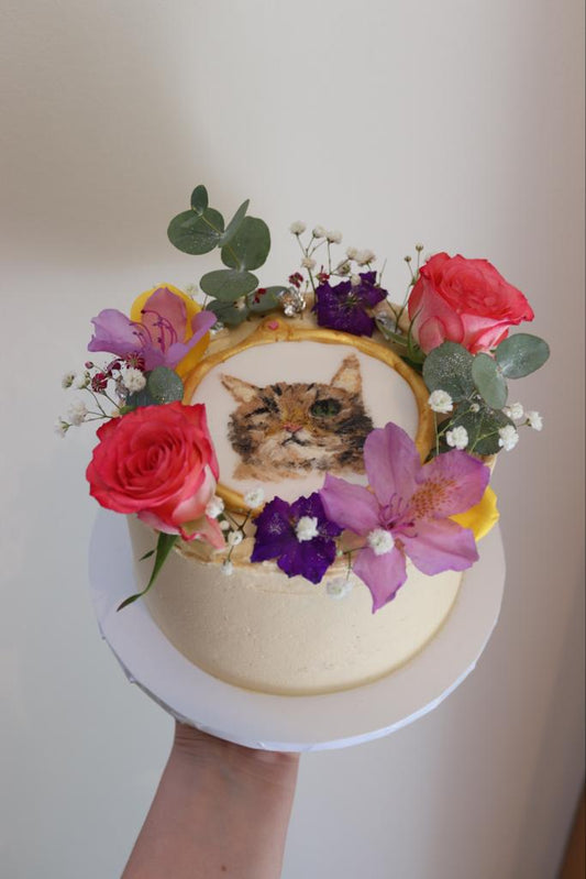 Buttercream Portrait Cake